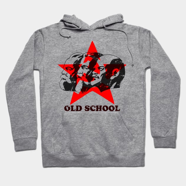 MARX ENGELS LENIN - OLD SCHOOL Hoodie by hottehue